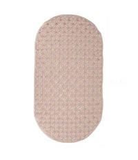 Tappeto Tappetino Pvc Ovale Antiscivolo Vasca Da Bagno Doccia 69x36cm 79745 Rosa         