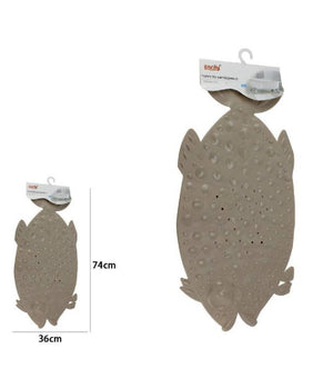 Tappeto Tappetino Pvc Pesce Beige Antiscivolo Vasca Bagno Doccia 74 X 36cm 59615         