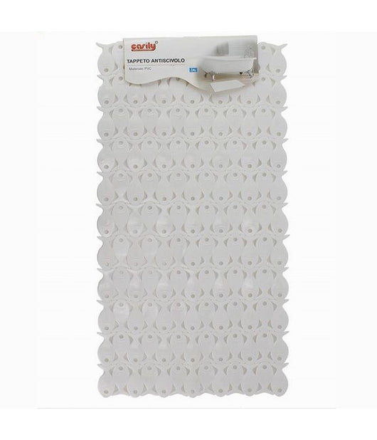Tappeto Tappetino Pvc Pesciolini Antiscivolo Vasca Da Bagno Doccia 67x35cm 59622         