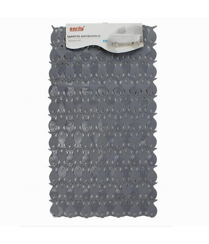 Tappeto Tappetino Pvc Pesciolini Antiscivolo Vasca Da Bagno Doccia 67x35cm 59624         
