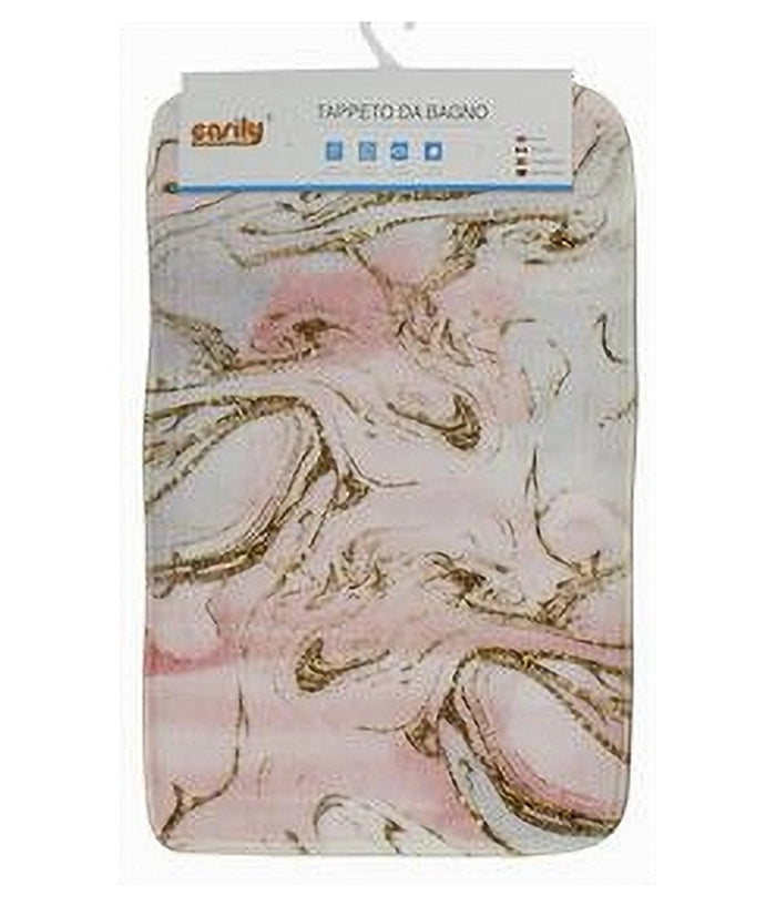 Tappeto Tappetino Tessuto Arredo Bagno Antiscivolo 40x60 Cm Fantasie Varie 79445         
