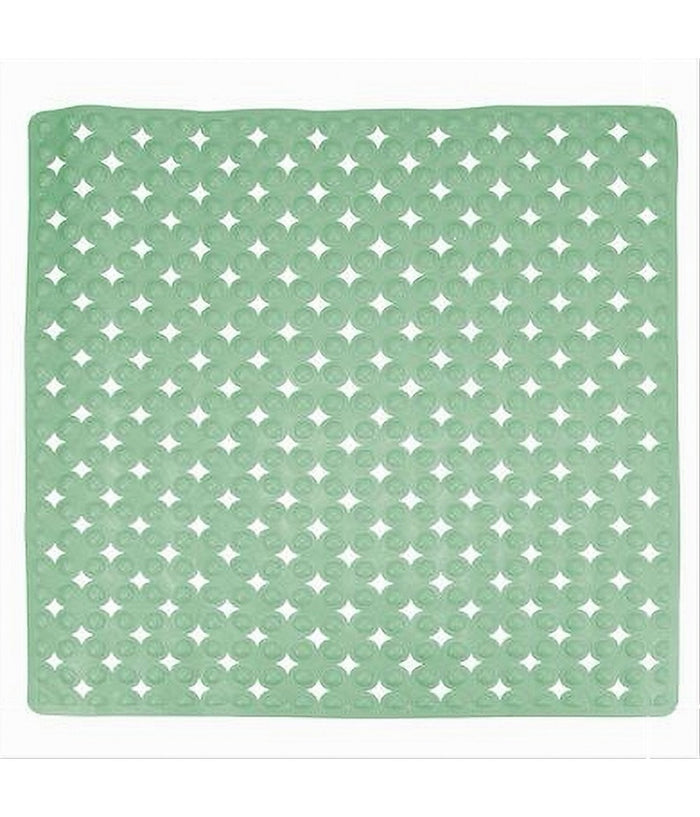 Tappeto Tappetino Verde Antiscivolo Per Vasca Da Bagno Doccia 52 X 52 Cm 79758         