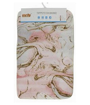 Tappeto Tessuto Tappetino Arredo Bagno Antiscivolo 50x80cm Fantasie Varie 79446         
