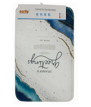 Tappeto Tessuto Tappetino Arredo Bagno Antiscivolo 50x80cm Fantasie Varie 79446         