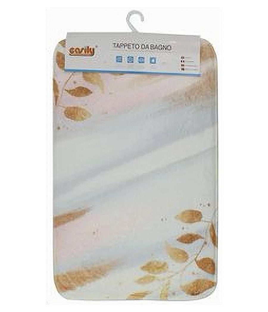 Tappeto Tessuto Tappetino Arredo Bagno Antiscivolo 50x80cm Fantasie Varie 79446         
