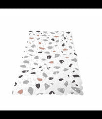 Tappeto Vasca Bagno Doccia 38x69cm Antiscivolo Bianco Multicolor Graniglia 69838         