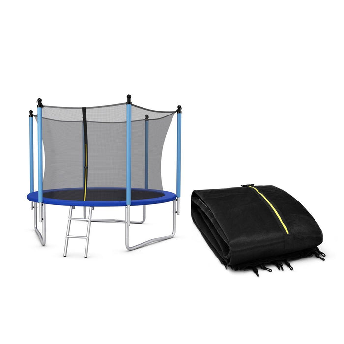 Tappeto elastico da esterno e rete protettiva in pe per tappeto elastico, Tappeto elastico e rete di sicurezza-Trampolini e accessori