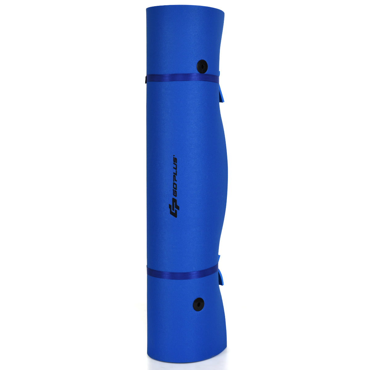 Tappeto galleggiante in schiuma con cuscino per piscina mare, Materassino galleggiante per rilassarsi Blu-Sport acquatici