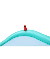 Trade Shop - Tappettino Spruzzi Acqua Sirenetta Splash Pad 163x145cm Per Bambini Estate 9101e -