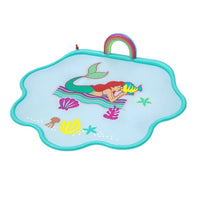 Trade Shop - Tappettino Spruzzi Acqua Sirenetta Splash Pad 163x145cm Per Bambini Estate 9101e -