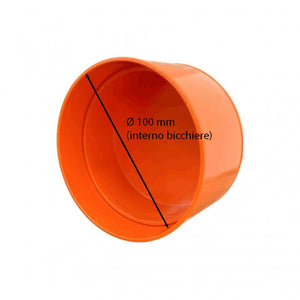 Tappo ad incastro in pvc femmina : Diametro - 100