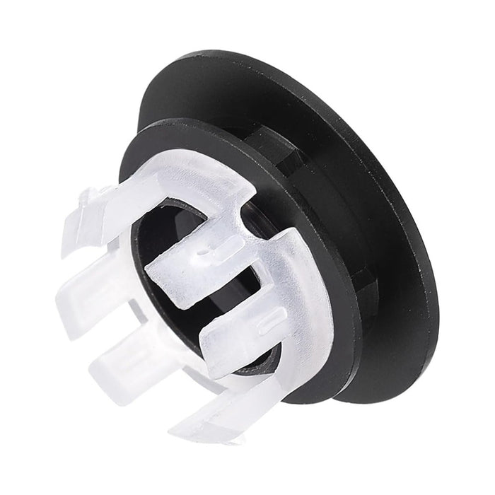 Tappo copriforo nero opaco troppo pieno lavabi e bidet da 24 o 28 mm