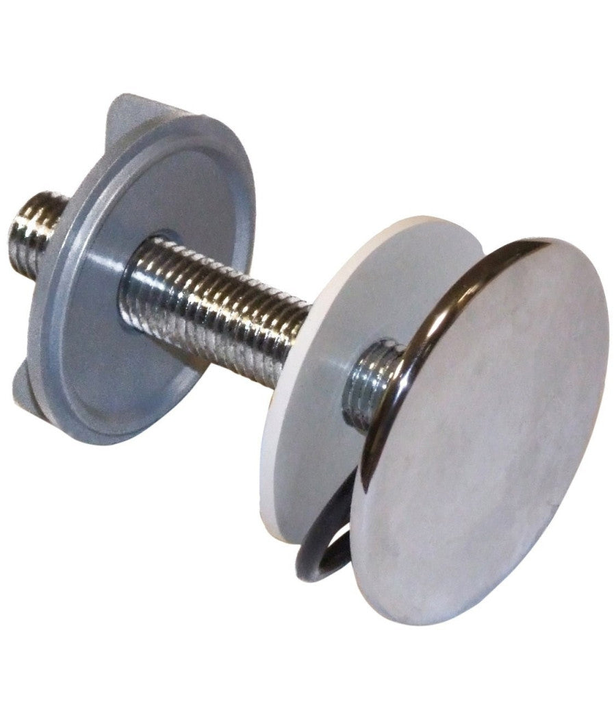 Tappo Copriforo Per Lavandino E Lavabo, 1 1/4 Pollici, Cromato         