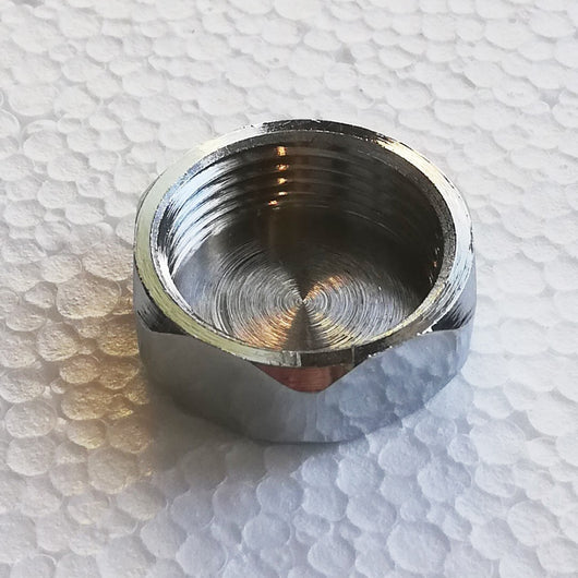 Tappo da 3/8'' ottone cromato f
