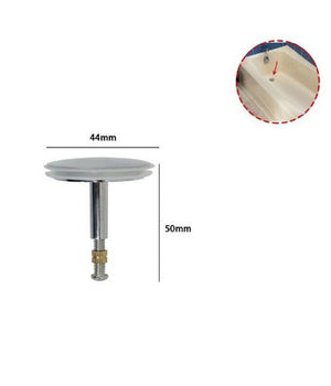 Tappo Di Ricambio Per Scarico Vasca Da Bagno Lavello Universale 44 X 50 Mm 79348         