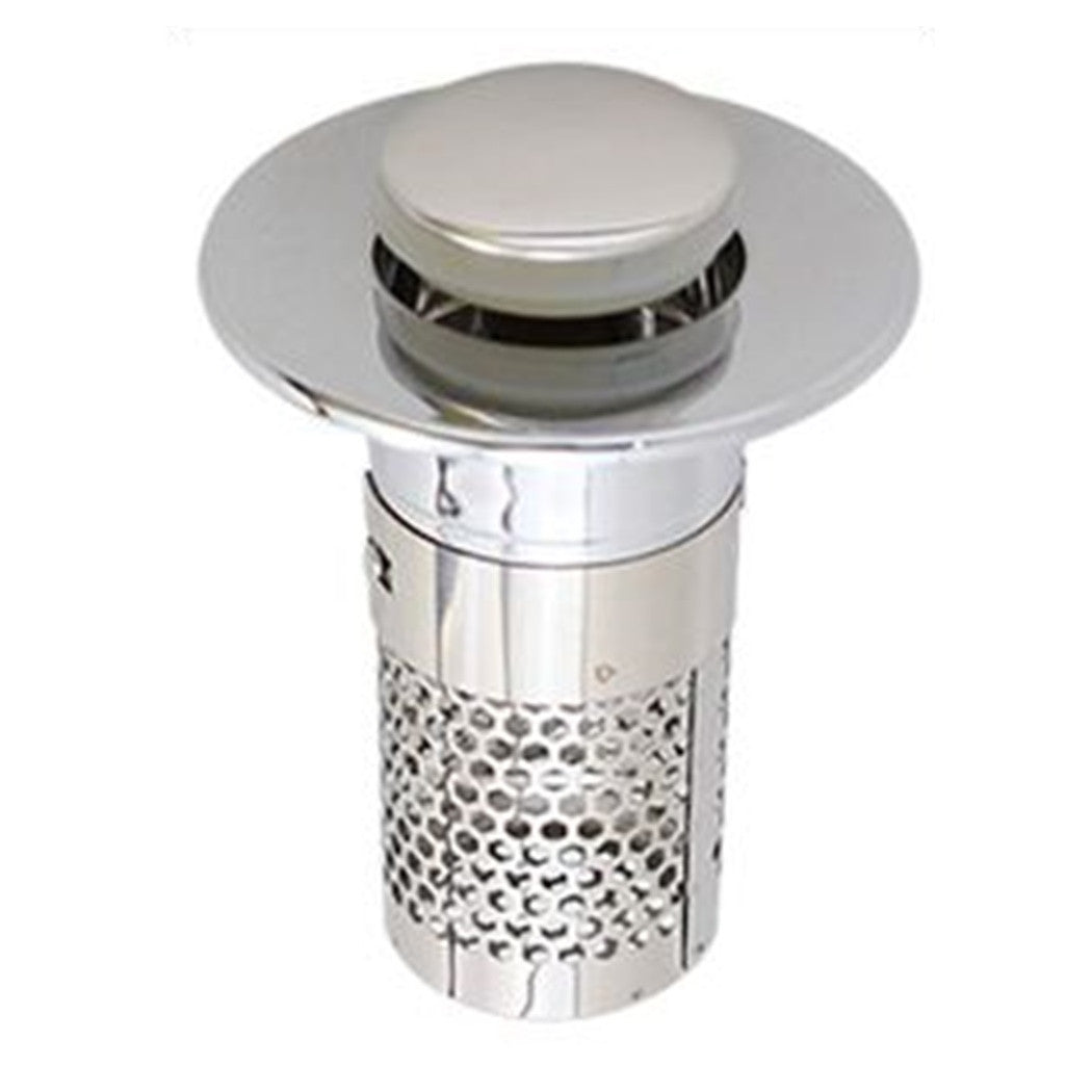 Trade Shop - Tappo Di Scarico Per Lavandino Universale Pop Up Cucina Lavello Bagno Filtro 87338         