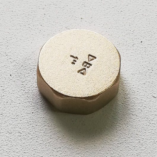 Tappo f 1/2 - 2pz in ottone