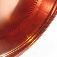 Tappo in rame da 220mm cieco senza scarico condensa innesto f