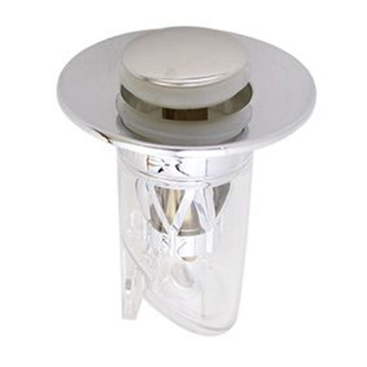 Trade Shop - Tappo Lavandino Universale Pop Up Cucina Bagno Filtro Anti-intasamento Di Scarico 87340         