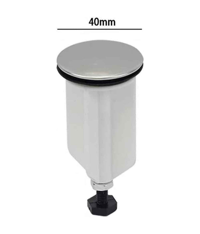 Tappo Piletta Universale Di Scarico In Ottone Lucido Bagno Lavabo Lavandino 59969         
