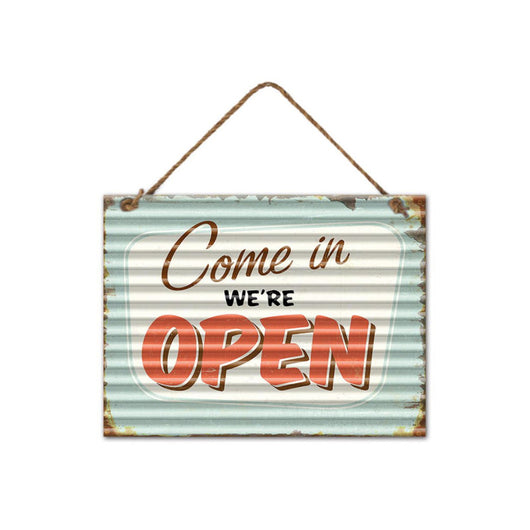 Targa Decorativa Da Parete Come In 28,5x40