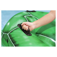 Trade Shop - Tartaruga Galleggiante Da Piscina Spiaggia Pvc Gonfiabile Cavalcabile Tidal Turtle 41524 -