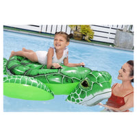 Trade Shop - Tartaruga Galleggiante Da Piscina Spiaggia Pvc Gonfiabile Cavalcabile Tidal Turtle 41524 -