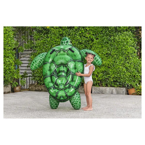 Trade Shop - Tartaruga Galleggiante Da Piscina Spiaggia Pvc Gonfiabile Cavalcabile Tidal Turtle 41524 -
