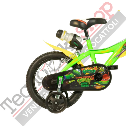 Bicicletta Bambino Dino Bikes Tartarughe Ninja 14"
