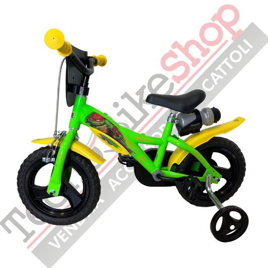 Bicicletta Bambino Dino Bikes Tartarughe Ninja 12"