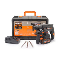 Tassellatore - Demolitore 2 Batterie e Carica batterie 20V/4Ah Worx Wx381