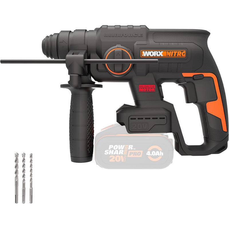 Tassellatore - Demolitore Corpo Nudo 20V/4Ah Worx Wx381.9