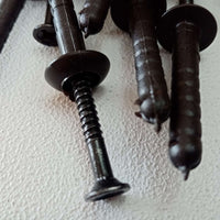 Tassello 6x40mm colore testa di moro per scossalina - 100pz