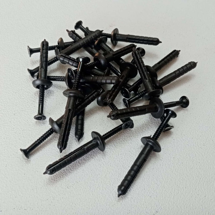 Tassello 6x40mm colore testa di moro per scossalina - 100pz