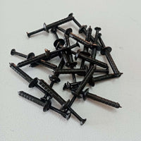 Tassello 6x40mm colore testa di moro per scossalina - 20pz