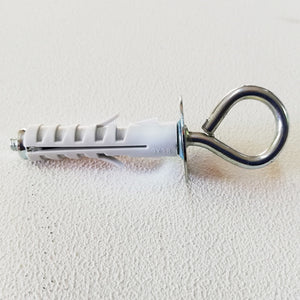 Tassello in nylon con occhiolo chiuso - 10pz, scegli se  9x40mm