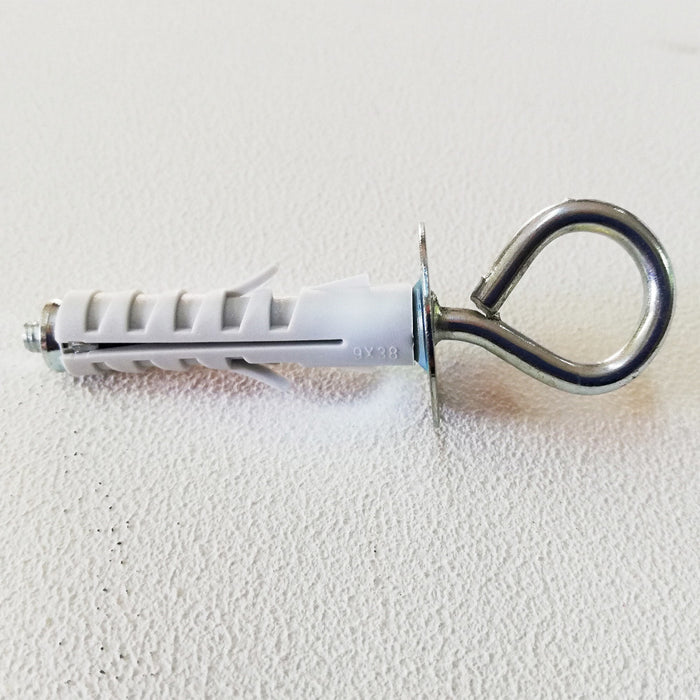 Tassello in nylon con occhiolo chiuso - 10pz, scegli se  12x45mm