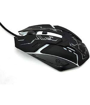 Tastiera Mouse Retroilluminata Gaming Con Cavo Usb Led Rgb Ergonomica Led-mk1568         