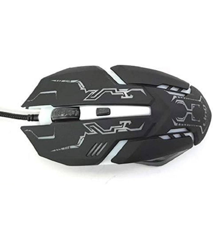 Tastiera Mouse Retroilluminata Gaming Con Cavo Usb Led Rgb Ergonomica Led-mk1568         