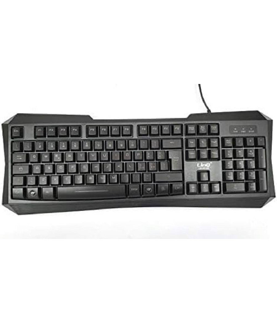 Tastiera Mouse Retroilluminata Gaming Con Cavo Usb Led Rgb Ergonomica Led-mk1568         