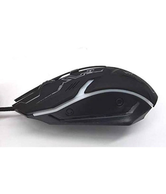 Tastiera Mouse Retroilluminata Gaming Con Cavo Usb Led Rgb Ergonomica Led-mk1568         