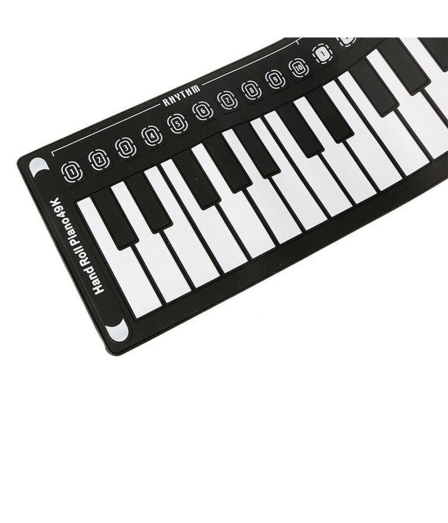 Tastiera Pianola Elettronica Pianoforte Musicale Pieghevole 49 Tasti Q-gq001         