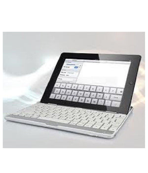 Tastiera Qwerty Bluetooth Per Ipad 2 E 3 Supporto Case Cover In Alluminio Tablet         