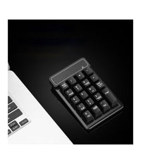 Tastierino Numerico Wireless 19 Tasti Con Ricevitore Bluetooth Usb Per Computer         