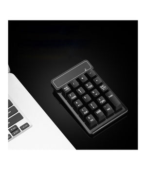 Tastierino Numerico Wireless 19 Tasti Con Ricevitore Bluetooth Usb Per Computer         