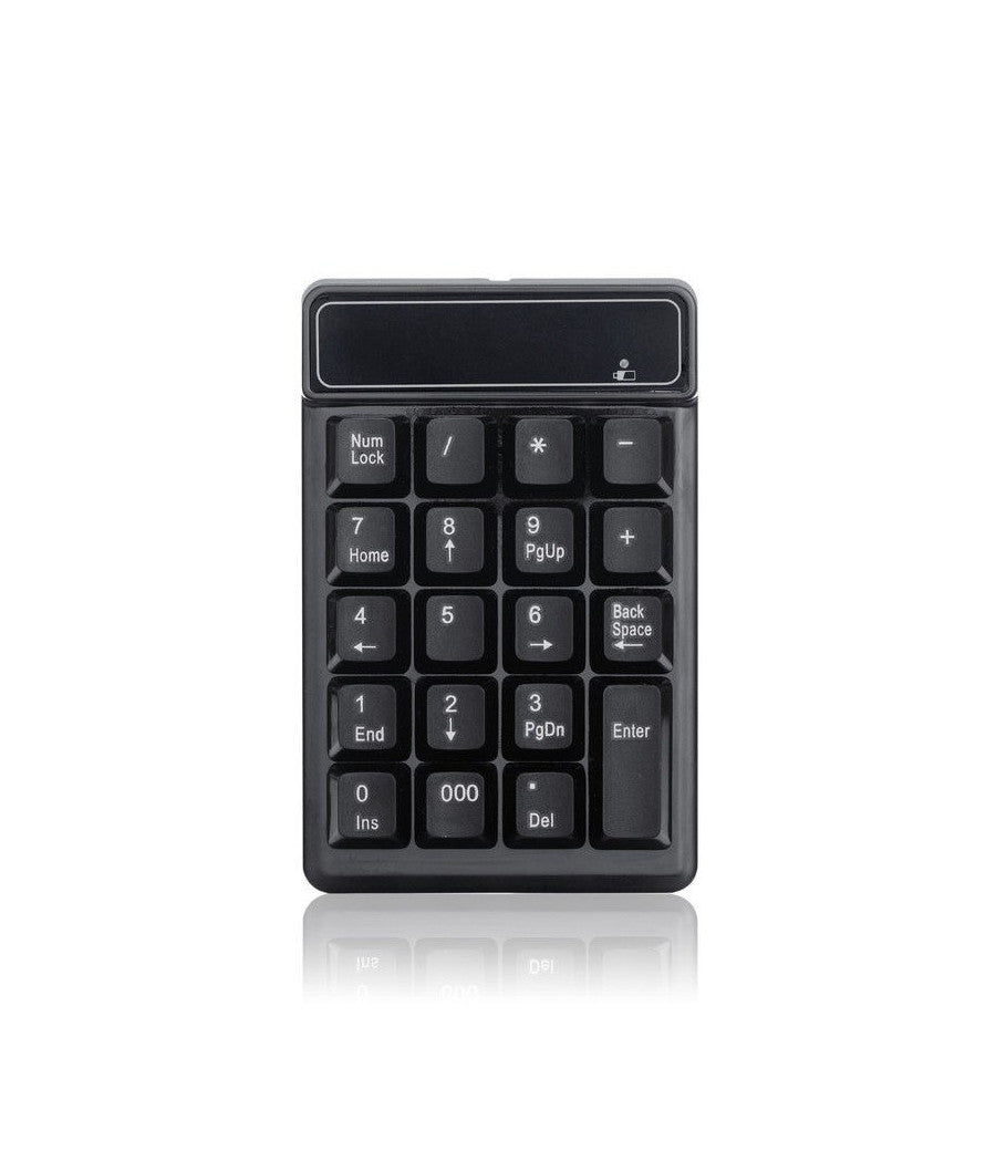 Tastierino Numerico Wireless 19 Tasti Con Ricevitore Bluetooth Usb Per Computer         