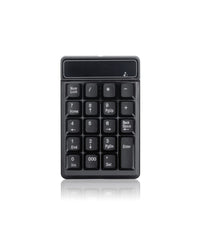 Tastierino Numerico Wireless 19 Tasti Con Ricevitore Bluetooth Usb Per Computer         