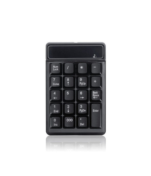 Tastierino Numerico Wireless 19 Tasti Con Ricevitore Bluetooth Usb Per Computer         