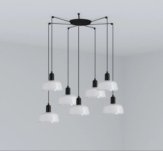 TATAWIN S 7L, Lampada a Sospensione per Interni, Faro Barcelona