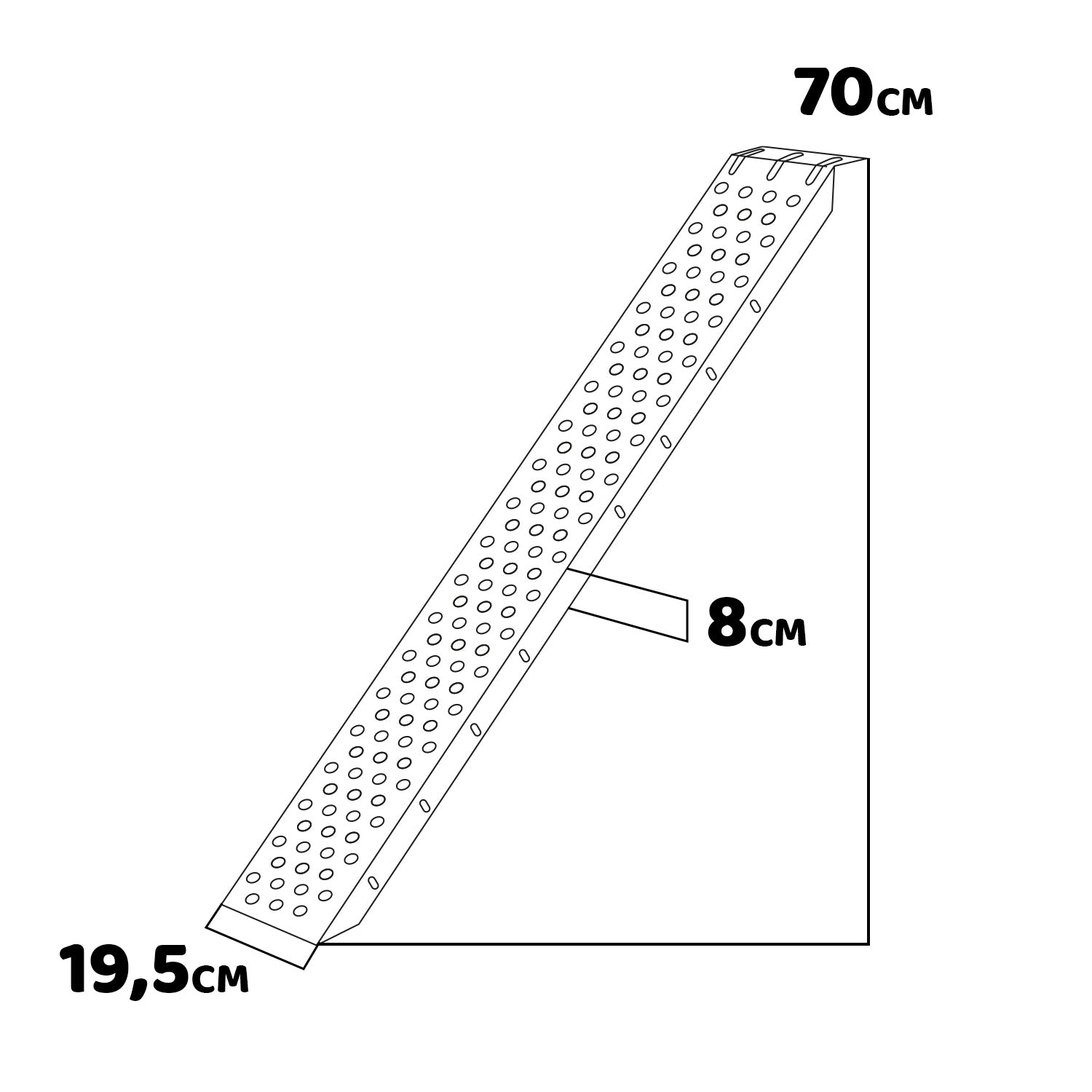 Taurus 600 - Coppia di rampe da carico in acciaio 600Kg